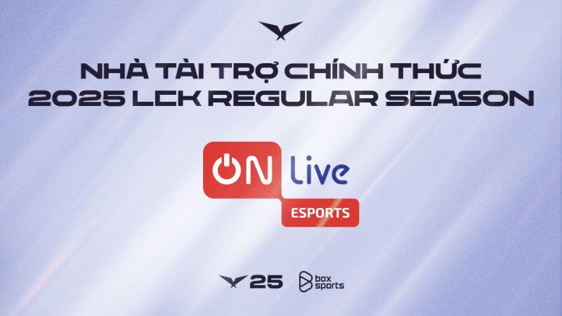 VTVcab đồng hành cùng giải đấu LCK Regular Season 2025. 