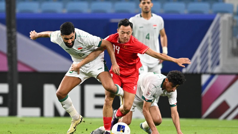 U23 Việt Nam từng lọt vào tứ kết tại Giải U23 châu Á 2024 và dừng bước sau khi để thua U23 Iraq với tỷ số 0-1. (Ảnh: VFF)