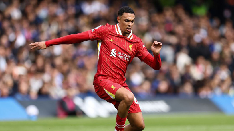 Trent Alexander-Arnold trong màu áo Liverpool. (Ảnh: Liverpool FC)