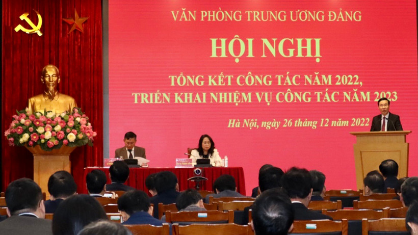 Toàn cảnh hội nghị.