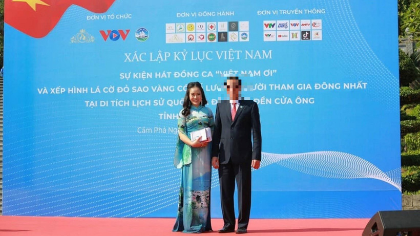 Trong nhiều sự kiện, Công ty Cổ phần Hằng Holy Group đều sử dụng trái phép logo của VOV trong danh sách các đơn vị tổ chức. (Ảnh: VOV)