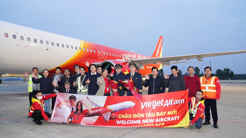 Vietjet đón thêm tàu bay A321 neo mới 