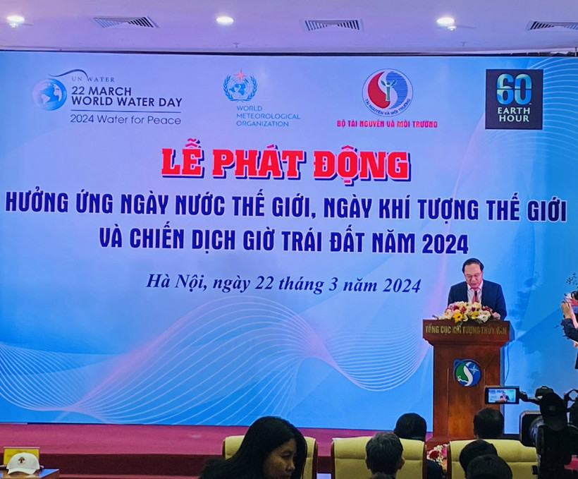 Thứ trưởng Lê Công Thành phát biểu tại Lễ phát động. 
