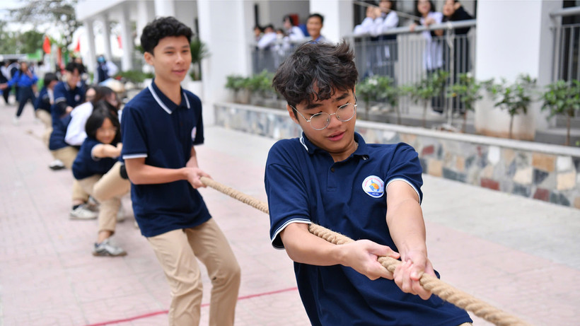 Không khí sôi nổi, hào hứng tại Ngày hội.