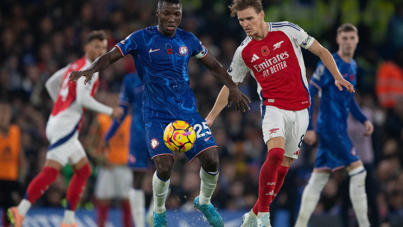 Arsenal tỏ rõ lợi thế trong năm lần chạm trán gần nhất. (Ảnh: Getty)