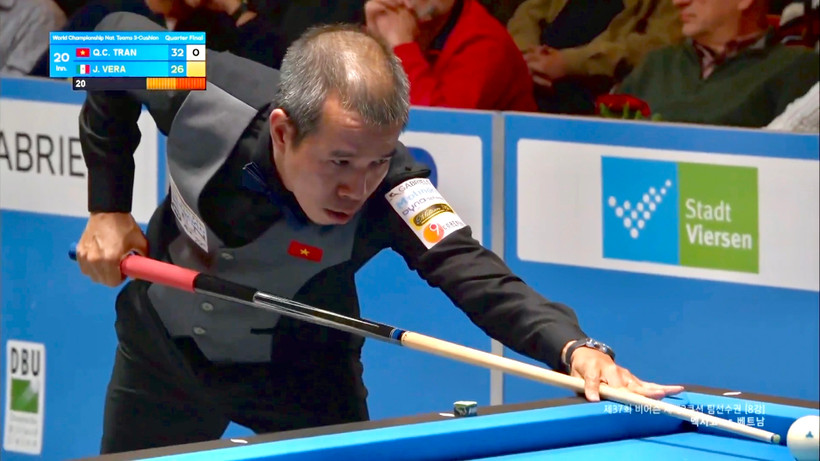 Trần Quyết Chiến đánh bại Javier Vera của Mexico. 