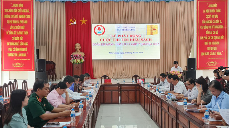 Quang cảnh lễ phát động cuộc thi