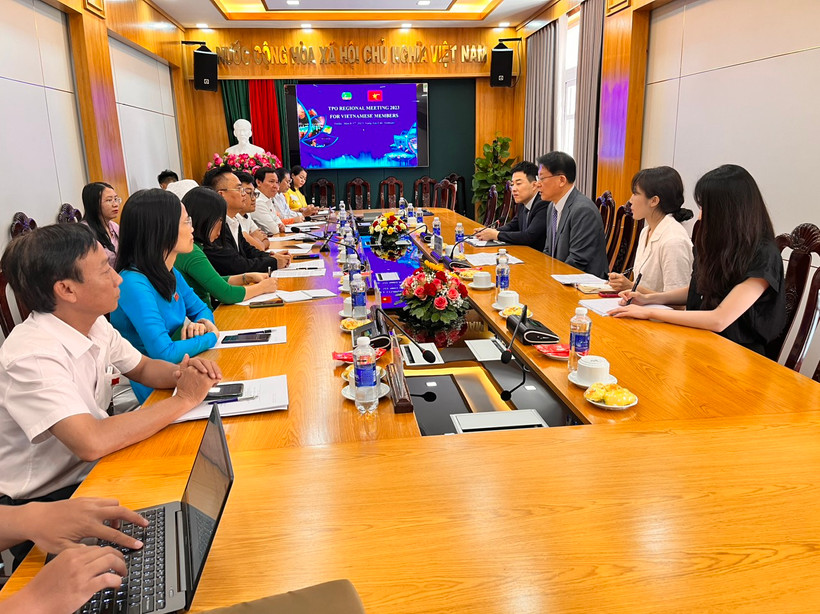 Buổi tiếp và làm việc với đại diện Tổ chức Xúc tiến du lịch các thành phố khu vực châu Á–Thái Bình Dương (TPO).