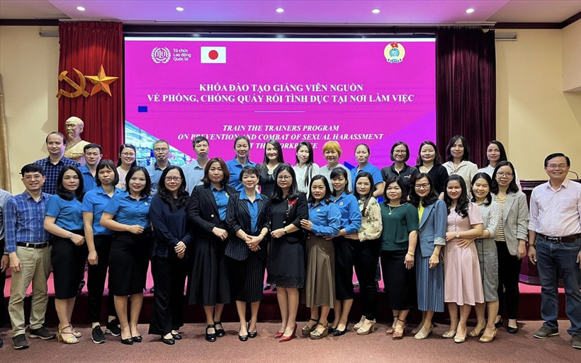 Các học viên tham gia khóa đào tạo.