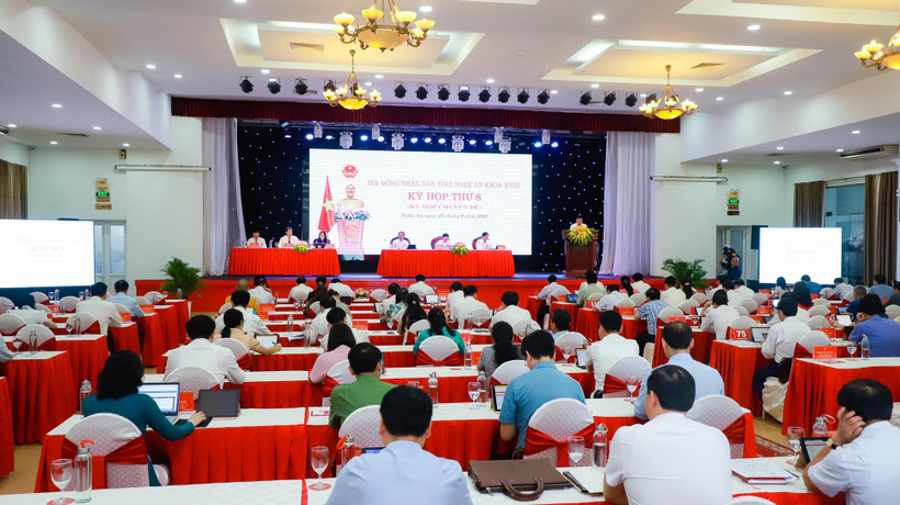 Hội đồng nhân dân tỉnh Nghệ An thông qua 5 Nghị quyết chuyên đề.