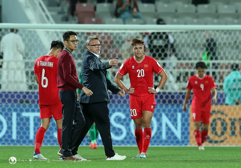 Đội tuyển Việt Nam thua đội tuyển Indonesia 0-1. (Ảnh: VFF)