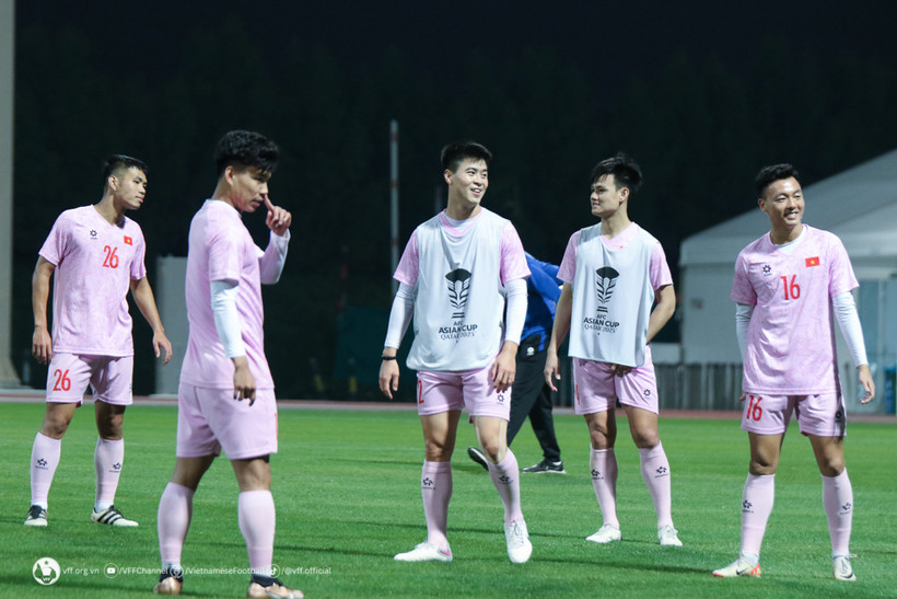 Đội tuyển Việt Nam sẵn sàng với Vòng chung kết Asian Cup 2023. (Ảnh: VFF)