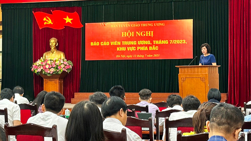 Quang cảnh hội nghị.