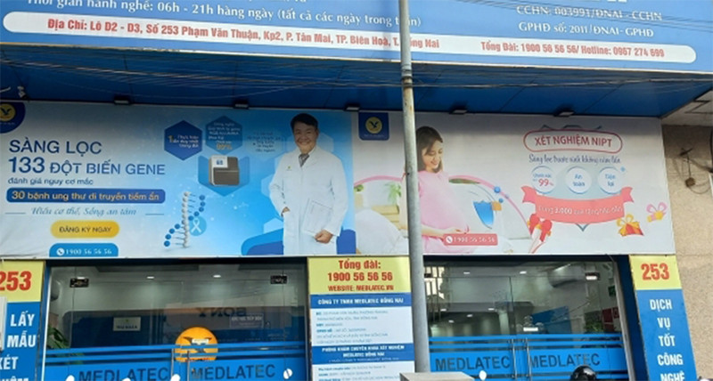 Phòng khám ở phường Tân Mai bị tước giấy phép.