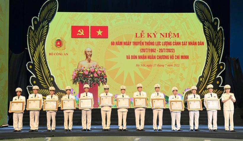 Quang cảnh lễ kỷ niệm.