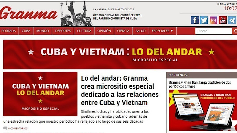 Chuyên trang đặc biệt tổng hợp những hình ảnh, tư liệu quý giá về mối quan hệ giữa hai dân tộc. (Ảnh: TTXVN)
