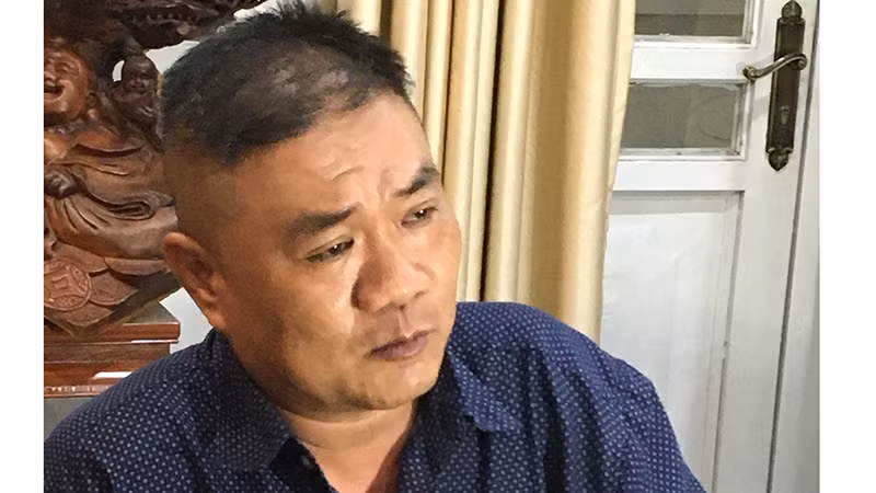 Đối tượng Hứa Nghiệp Thắng.