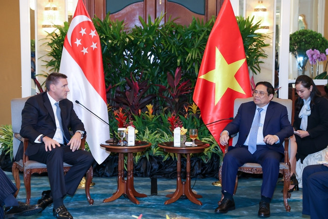 Quang cảnh buổi tiếp.