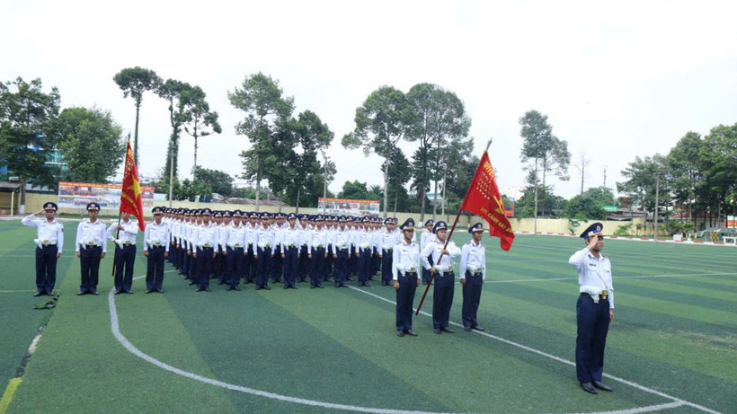 Khối đứng Cảnh sát Biển Việt Nam