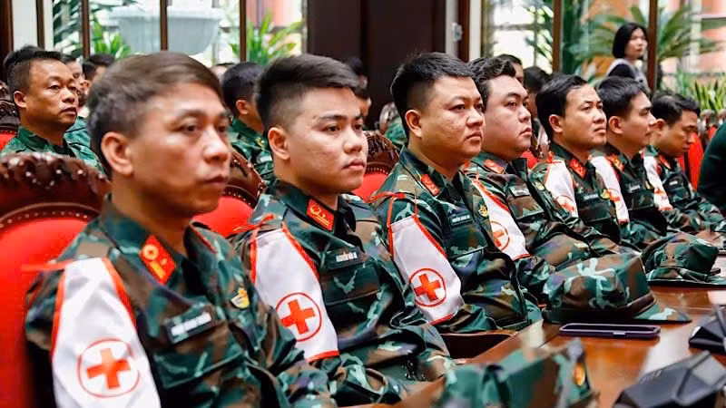 80 thành viên tham gia khắc phục hậu quả động đất tại Myanmar.