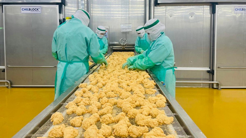 Lô thịt gà đầu tiên xuất khẩu thành công sang Nhật Bản.