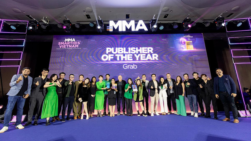 Grab xuất sắc giành 9 giải thưởng với 2 giải Vàng tại SMARTIES VIETNAM 2022