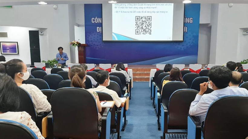 Hội nghị tập huấn công tác truyền thông phòng, chống dịch Covid-19 trong tình hình mới. 
