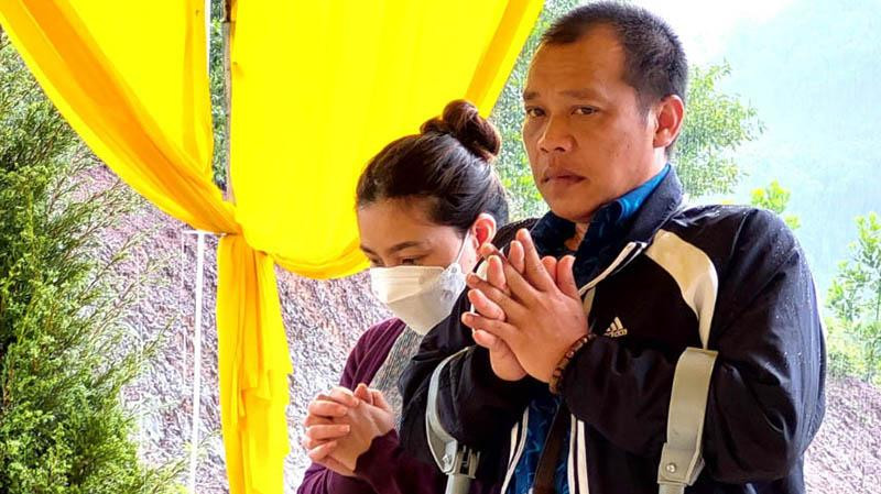 Ông Quang và bà Bích. (Ảnh: CTV)