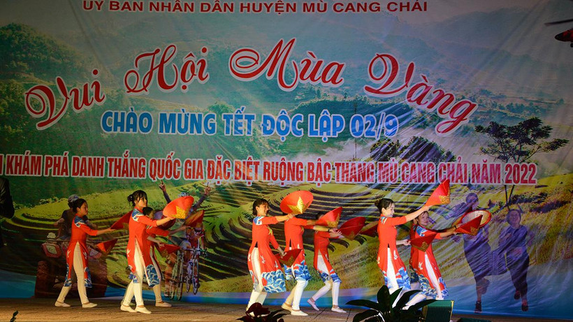 Khai mạc Vui hội mùa vàng mừng Tết Độc lập 2/9 tại Mù Cang Chải.