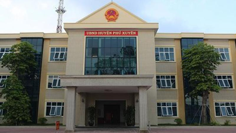 Trụ sở Ủy ban nhân dân huyện Phú Xuyên, Hà Nội. (Ảnh: internet)