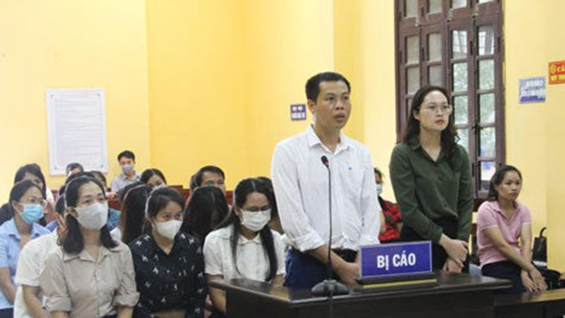 Các bị cáo khai nhận trước phiên tòa sơ thẩm tại Tòa án nhân dân tỉnh Lạng Sơn.