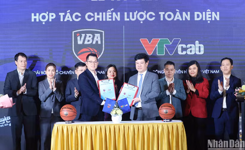 VBA và VTVcab ký kết hợp tác chiến lược toàn diện. 