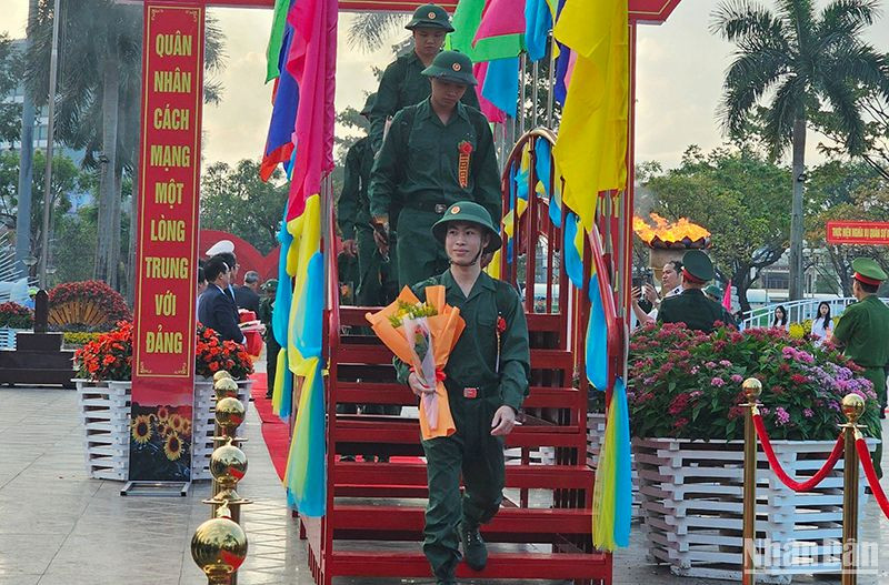 Năm 2024, hàng nghìn thanh niên Quảng Nam hăng hái lên đường nhập ngũ