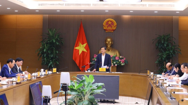 Quang cảnh cuộc làm việc. (Ảnh: VGP)