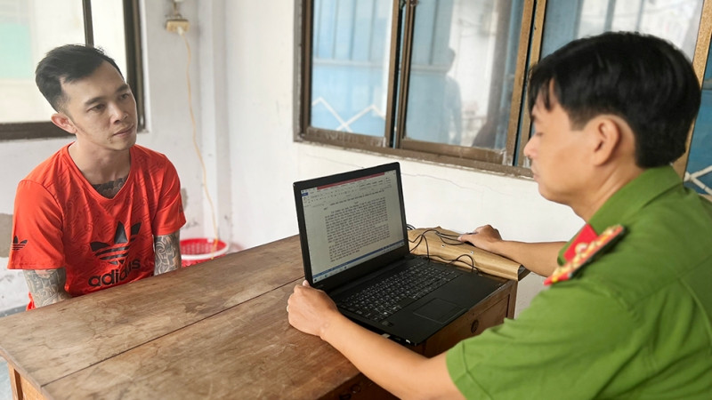 Công an tỉnh đang tạm giữ đối tượng Nguyễn Văn Nghĩa.