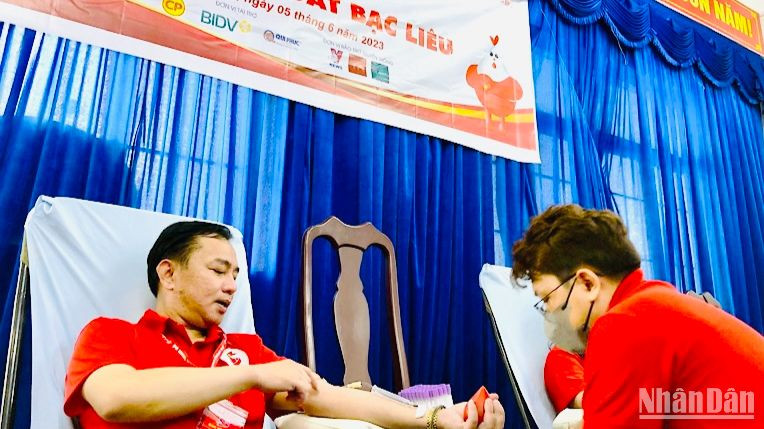 Bạc Liêu phấn đấu tiếp nhận hơn 2.000 đơn vị máu.
