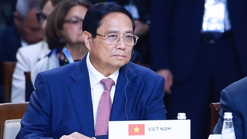 Thủ tướng Phạm Minh Chính. (Ảnh: Dương Giang/TTXVN)