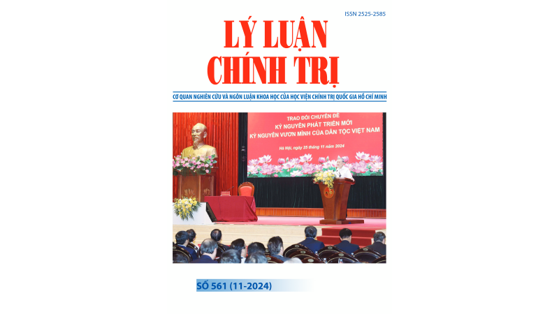 Mục lục Tạp chí Lý luận Chính trị số 561 (11/2024)