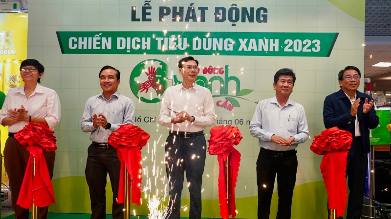 Khai mạc Chiến dịch “Tiêu dùng xanh” lần thứ 14 năm 2023. (Ảnh: CTV)