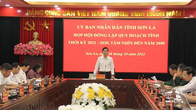 Họp Hội đồng lập quy hoạch tỉnh Sơn La thời kỳ 2021-2030, tầm nhìn đến năm 2050.