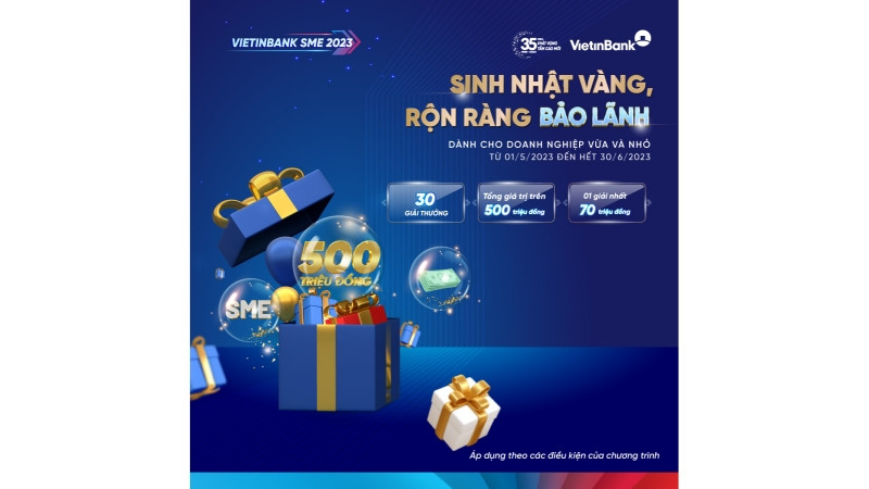 VietinBank triển khai chương trình quay số trúng thưởng