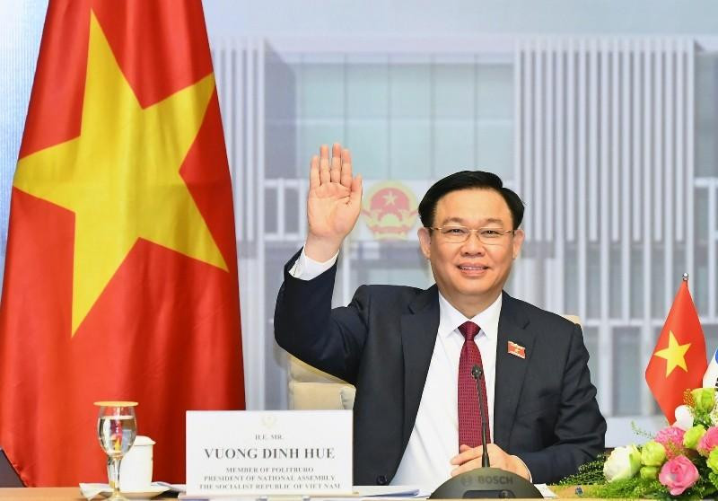 Chủ tịch Quốc hội Vương Đình Huệ.