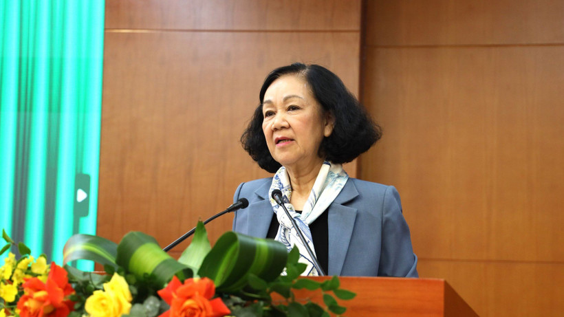 Đồng chí Trương Thị Mai phát biểu chỉ đạo Hội nghị.