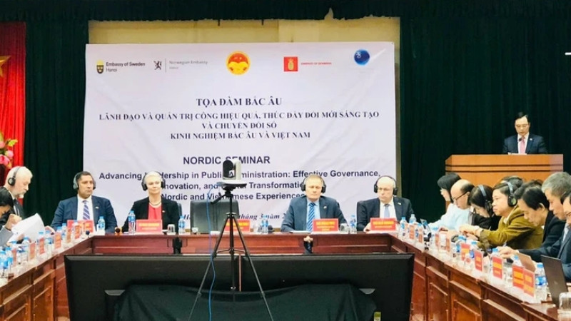 Quang cảnh buổi Tọa đàm.