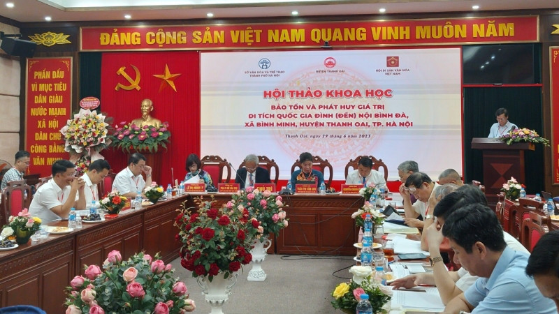Hội thảo có sự tham của nhiều chuyên gia, nhà nghiên cứu văn hóa, lịch sử và khảo cổ.