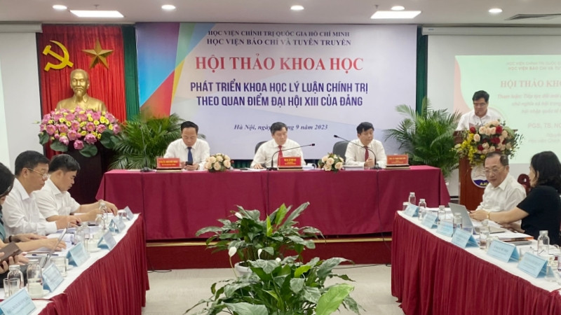 Quang cảnh Hội thảo.