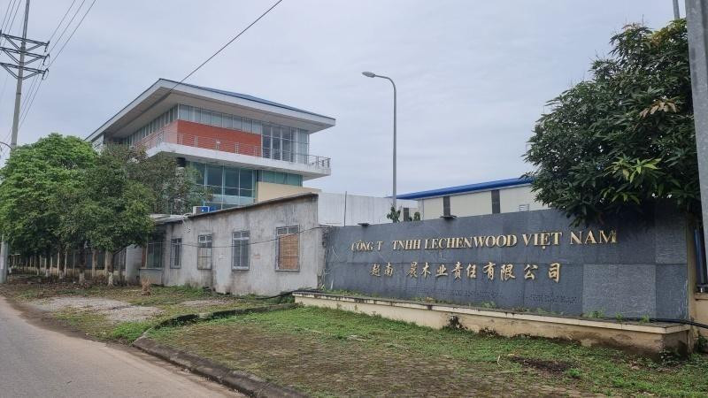 Tài sản dự án nhà máy ván MDF được Công ty TNHH Lechenwood Việt Nam mua lại và sản xuất hiệu quả.