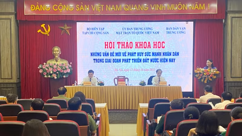 Quang cảnh Hội thảo.