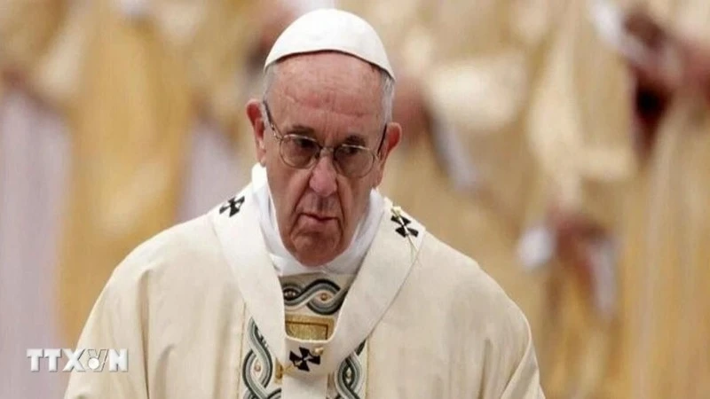 Giáo hoàng Francis. (Ảnh: IRNA/TTXVN)