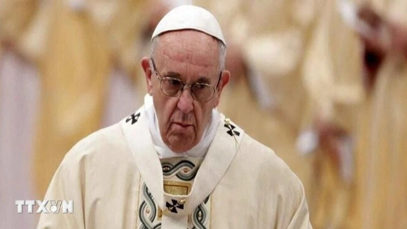 Giáo hoàng Francis. (Ảnh: IRNA/TTXVN)